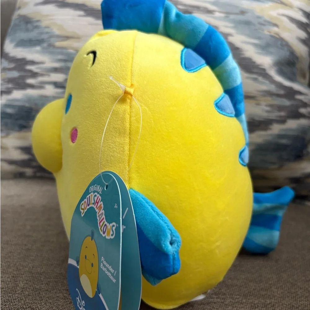 Disney Flounder Squishmallow 8 inch plush - Picture 3 of 5